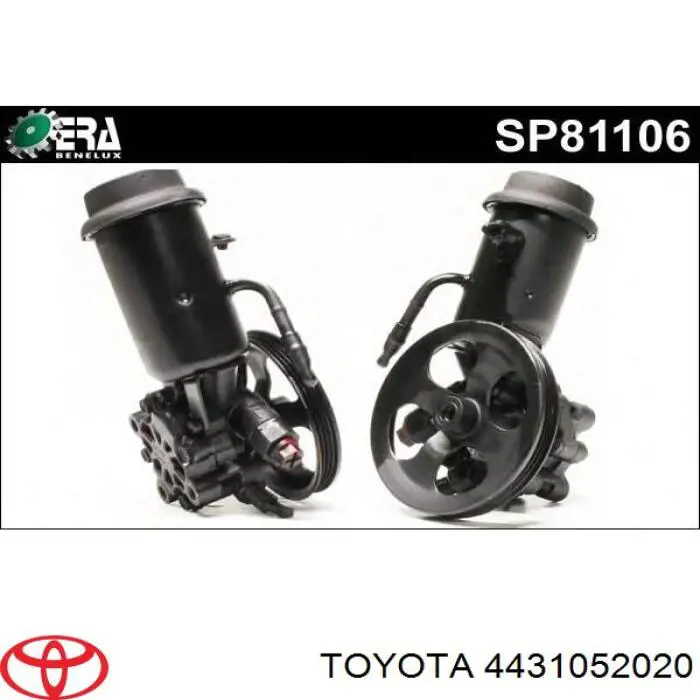  Bomba hidráulica de dirección para Toyota Yaris NCP2