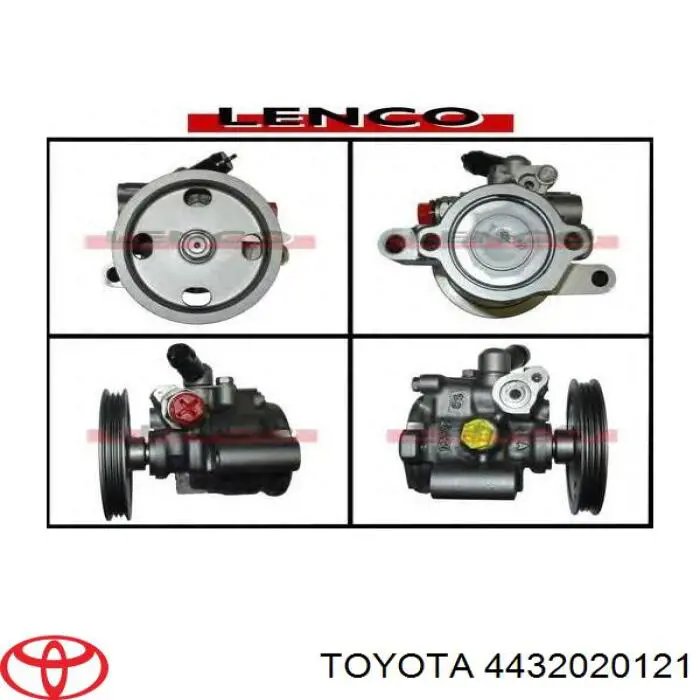 4432020121 Toyota bomba hidráulica de dirección