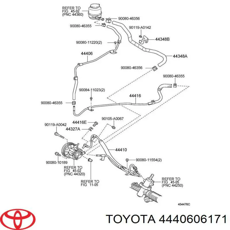 4440606171 Toyota 