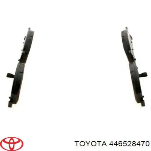 446528470 Toyota pastillas de freno delanteras