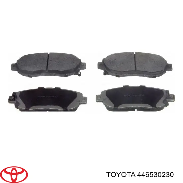 446530230 Toyota pastillas de freno delanteras