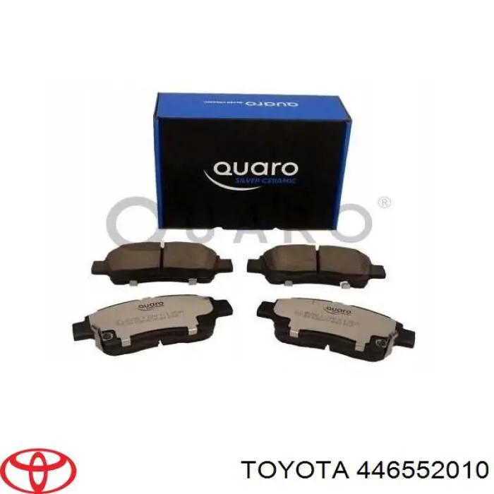 446552010 Toyota pastillas de freno delanteras