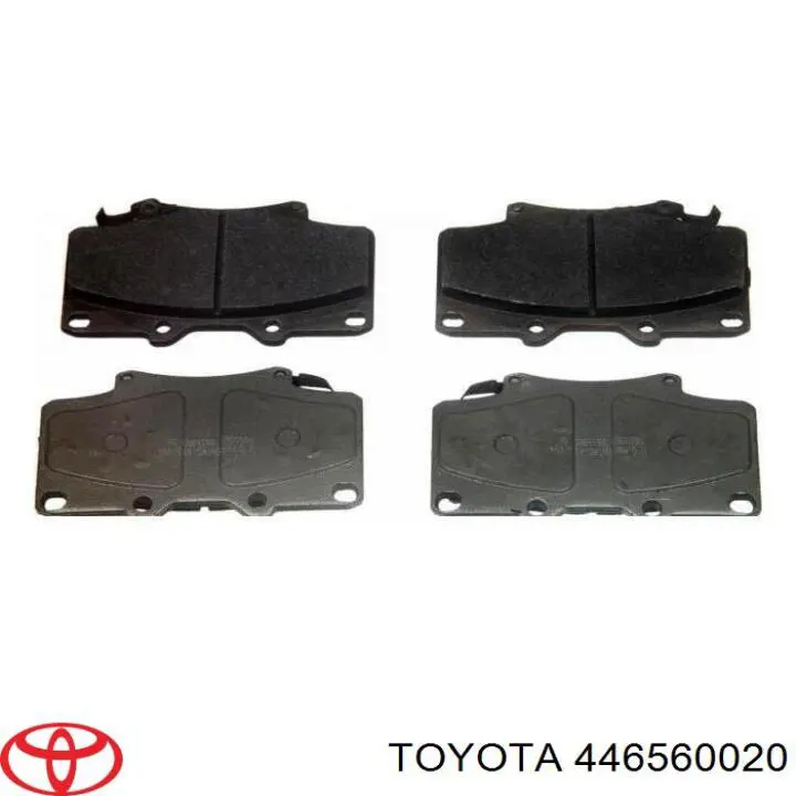 446560020 Toyota pastillas de freno delanteras