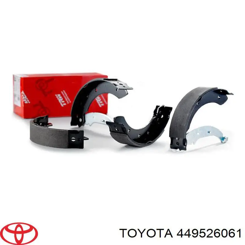 449526061 Toyota zapatas de frenos de tambor traseras