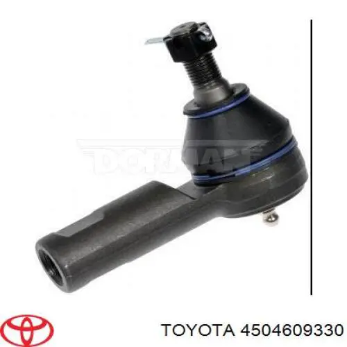 4504609330 Toyota rótula barra de acoplamiento exterior