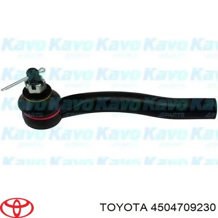 4504709230 Toyota rótula barra de acoplamiento exterior