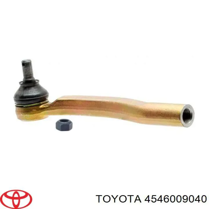 4546009040 Toyota rótula barra de acoplamiento exterior