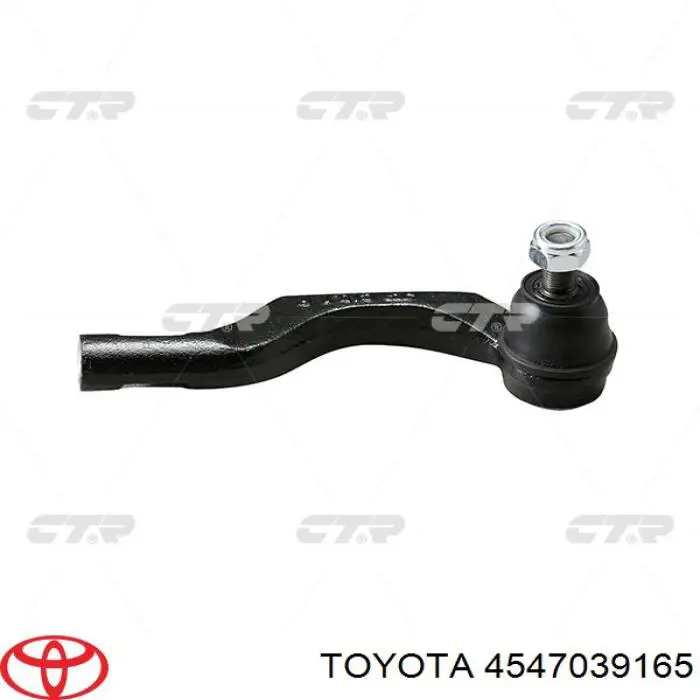 4547039165 Toyota rótula barra de acoplamiento exterior