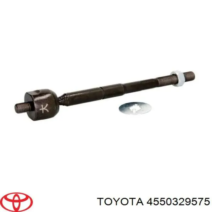 4550329575 Toyota barra de acoplamiento