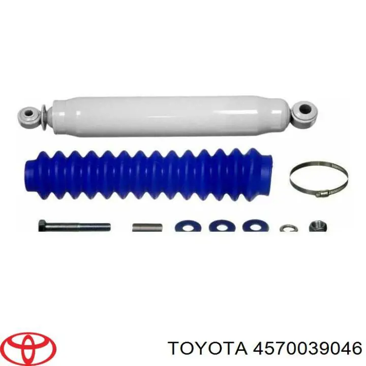  Amortiguador de dirección para Toyota 4 Runner N130