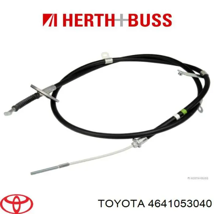 4641053040 Toyota cable de freno de mano delantero