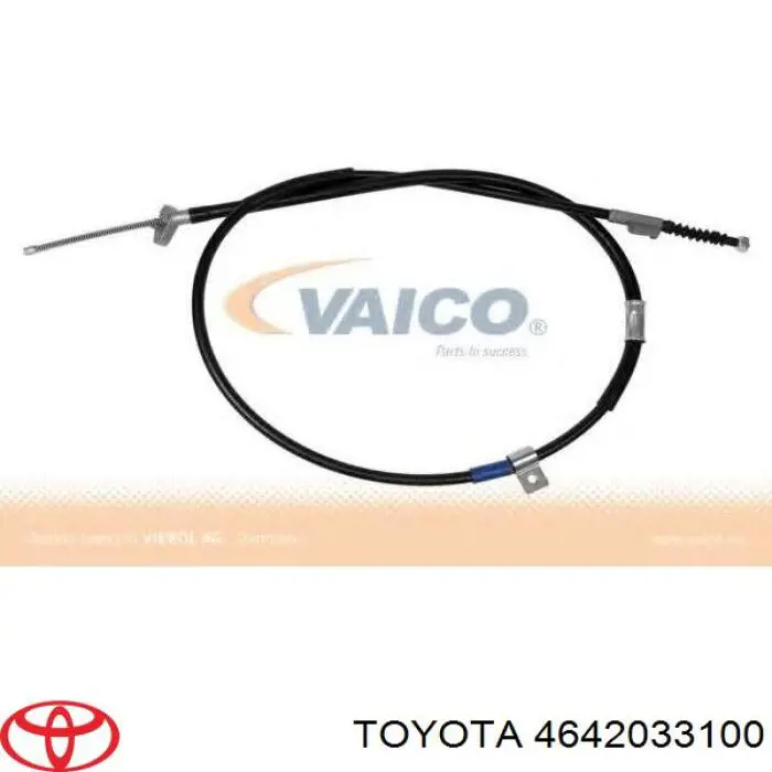 4642033100 Toyota cable de freno de mano trasero derecho