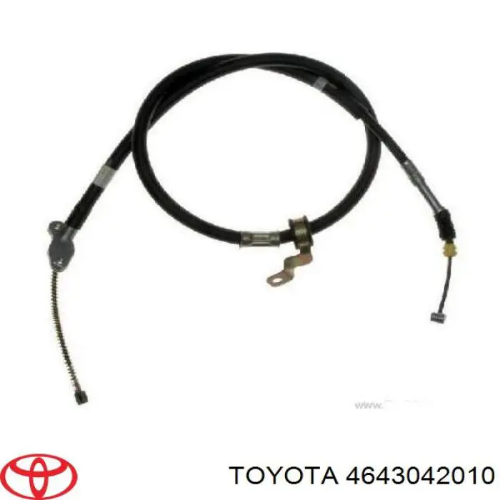 4643042010 Toyota cable de freno de mano trasero izquierdo