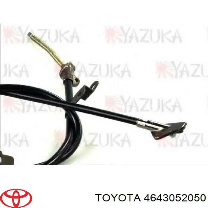 4643052050 Toyota cable de freno de mano trasero izquierdo