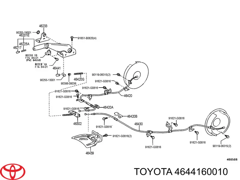 4644160010 Toyota 