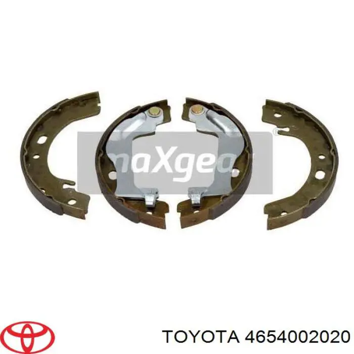 4654002020 Toyota zapatas de frenos de tambor traseras