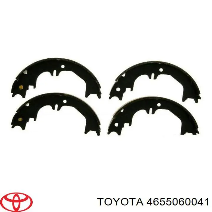 4655060041 Toyota juego de zapatas de frenos, freno de estacionamiento