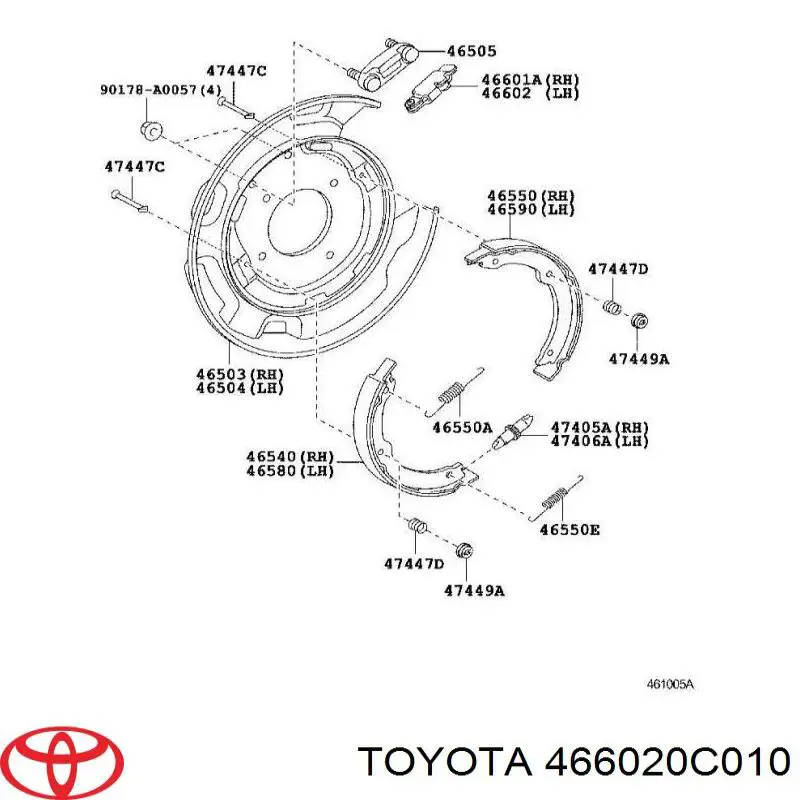 466020C010 Toyota 