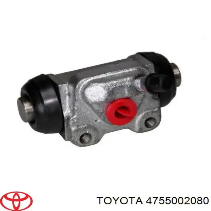 4755002080 Toyota cilindro de freno de rueda trasero