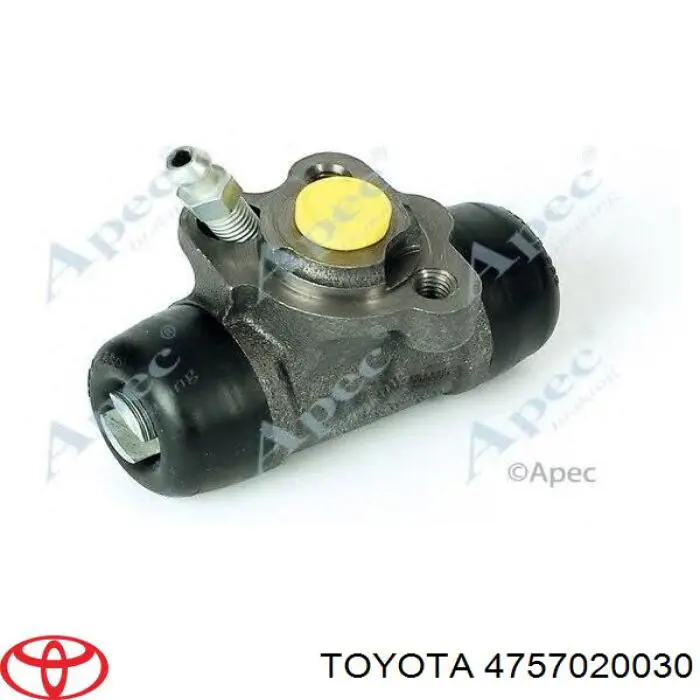 4757020030 Toyota cilindro de freno de rueda trasero