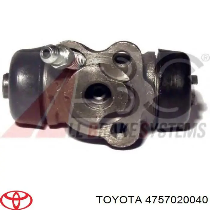 4757020040 Toyota cilindro de freno de rueda trasero