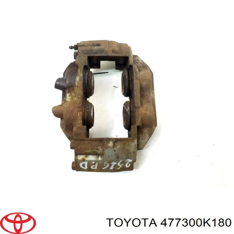 477300K180 Toyota pinza de freno delantera derecha