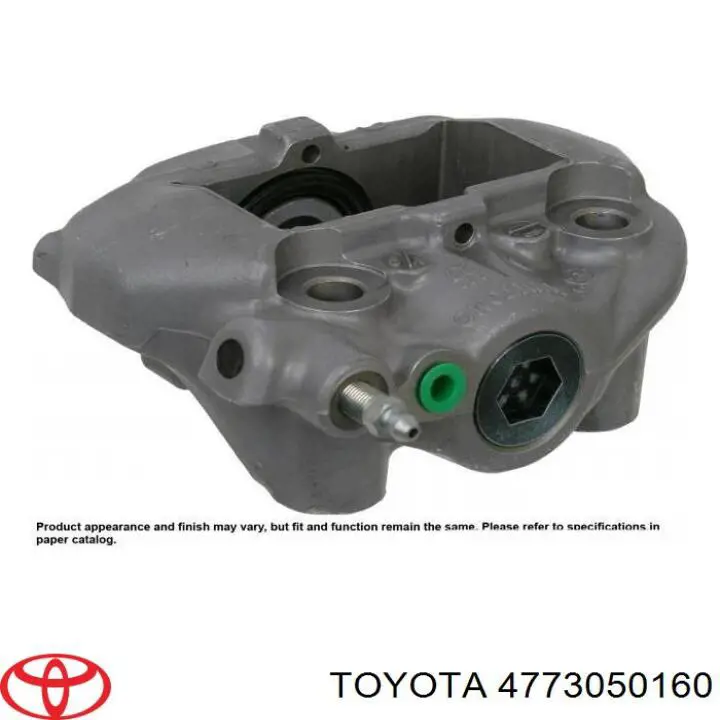 4773050160 Toyota pinza de freno trasero derecho