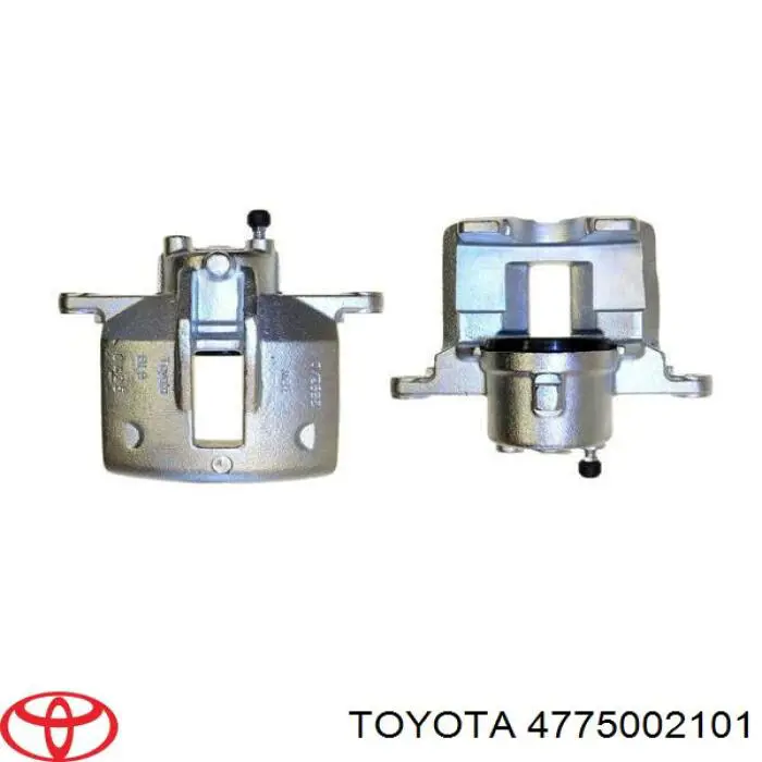 4775002101 Toyota pinza de freno delantera izquierda