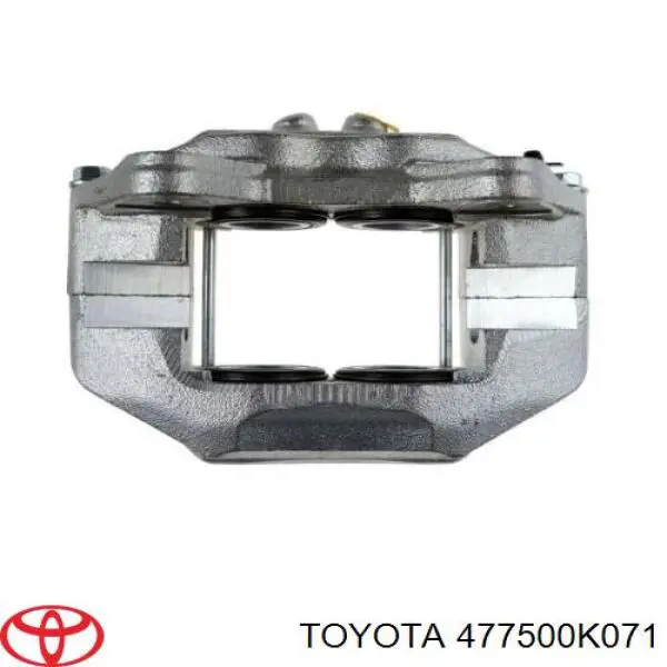 477500K071 Toyota pinza de freno delantera izquierda