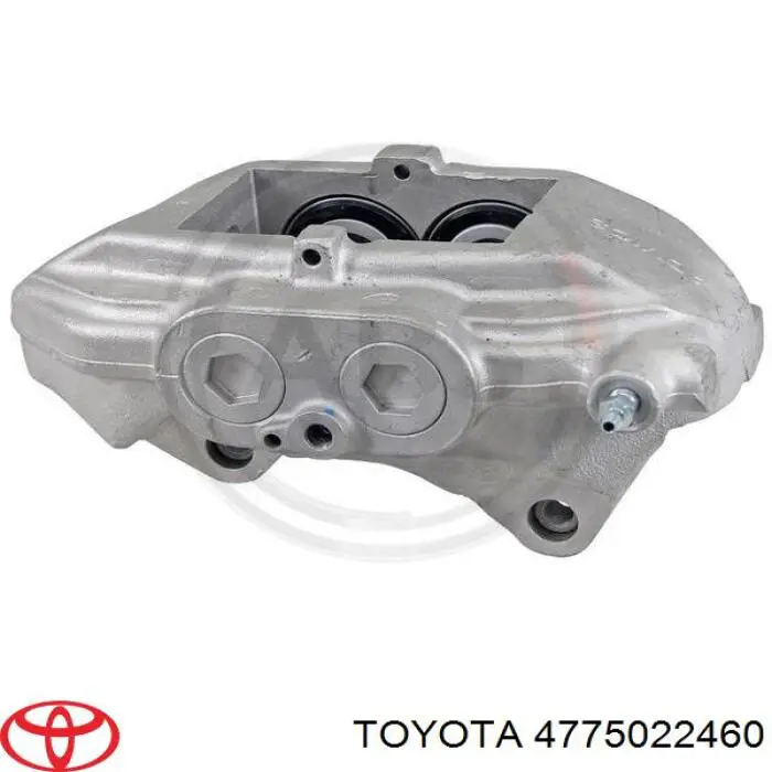 4775022460 Toyota pinza de freno delantera izquierda