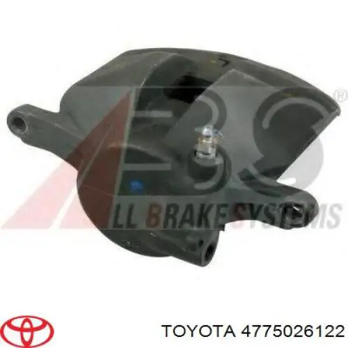  Pinza de freno delantera izquierda para Toyota Hiace 4 