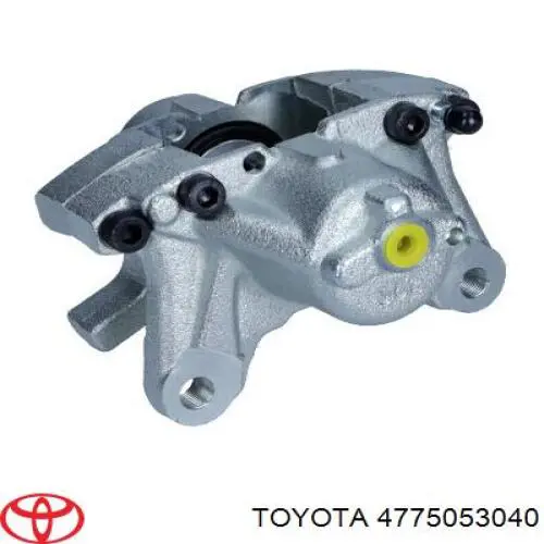 4775053040 Toyota pinza de freno trasera izquierda