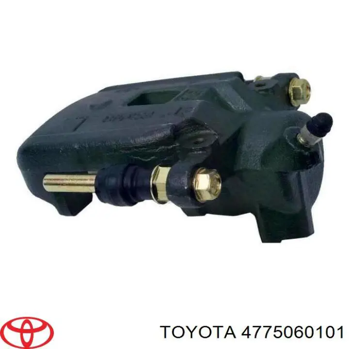 4775060101 Toyota pinza de freno trasera izquierda