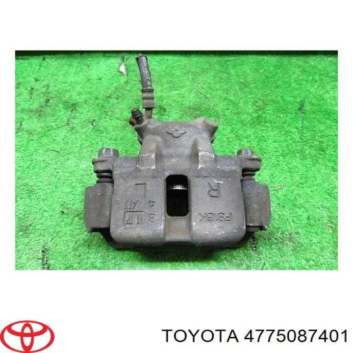 4775087401 Toyota pinza de freno delantera izquierda