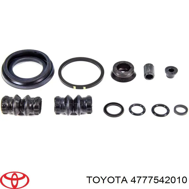 4777542010 Toyota fuelle, guía de pinza de freno delantera