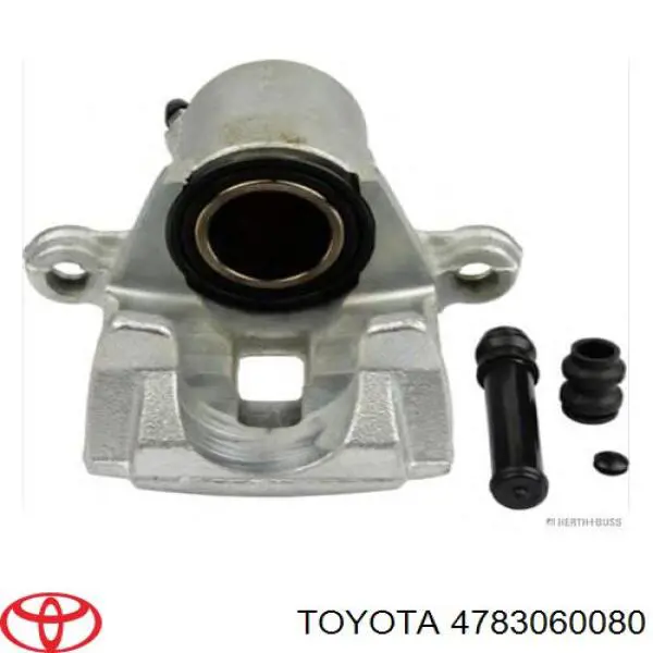 4783060080 Toyota pinza de freno trasero derecho