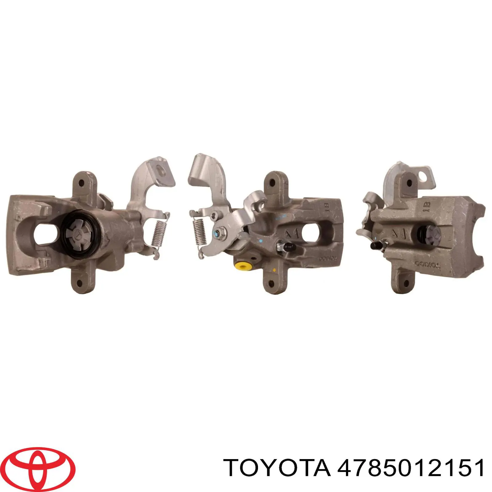 4785012151 Toyota pinza de freno trasera izquierda