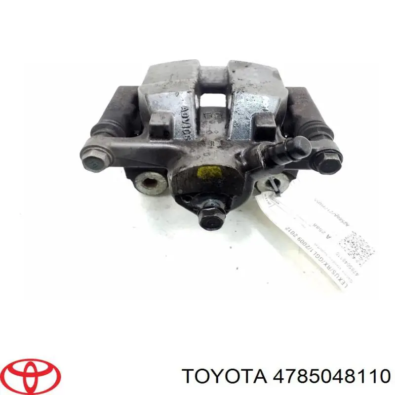 4785048110 Toyota pinza de freno trasera izquierda