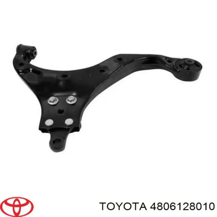 4806128010 Toyota silentblock de suspensión delantero inferior