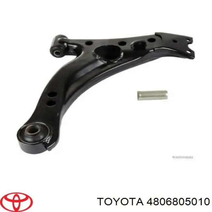 .4806805010 Toyota barra oscilante, suspensión de ruedas delantera, inferior derecha