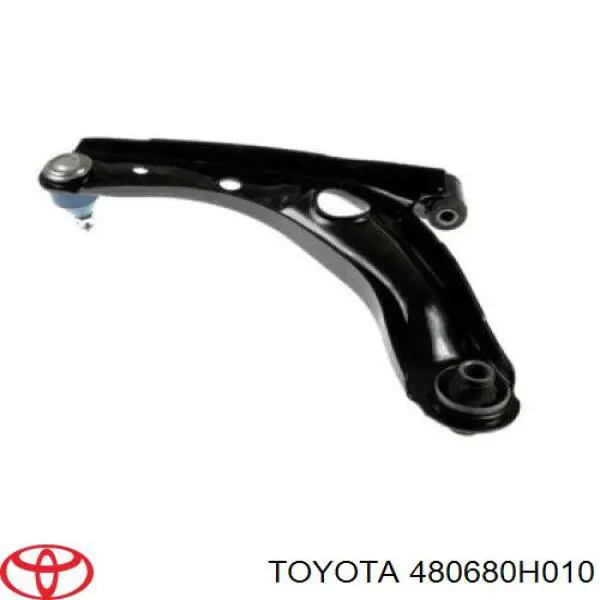 480680H010 Toyota barra oscilante, suspensión de ruedas delantera, inferior derecha