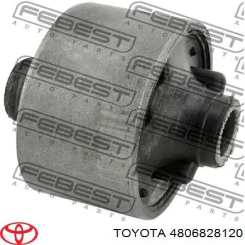 4806828120 Toyota barra oscilante, suspensión de ruedas delantera, inferior derecha