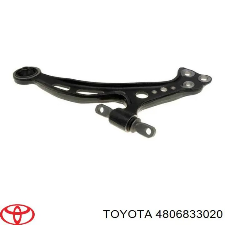 4806833020 Toyota barra oscilante, suspensión de ruedas delantera, inferior derecha