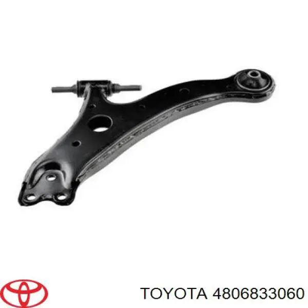 4806833060 Toyota barra oscilante, suspensión de ruedas delantera, inferior derecha