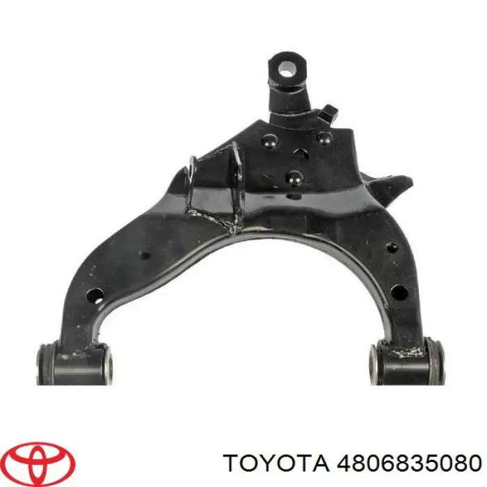 4806835080 Toyota barra oscilante, suspensión de ruedas delantera, inferior derecha