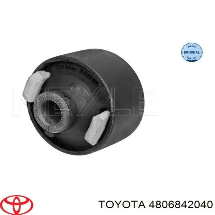 4806842040 Toyota barra oscilante, suspensión de ruedas delantera, inferior derecha