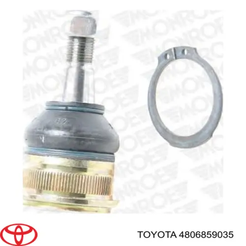 4806859035 Toyota barra oscilante, suspensión de ruedas delantera, inferior derecha