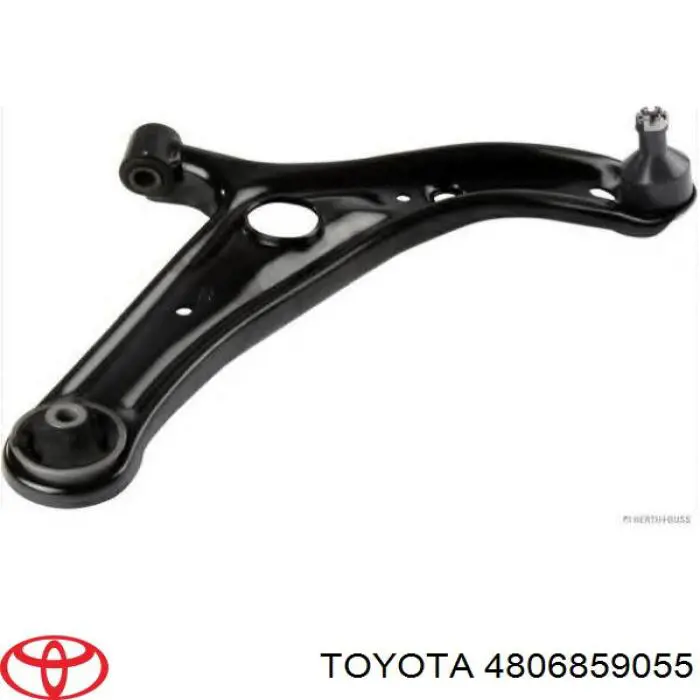 4806859055 Toyota barra oscilante, suspensión de ruedas delantera, inferior derecha