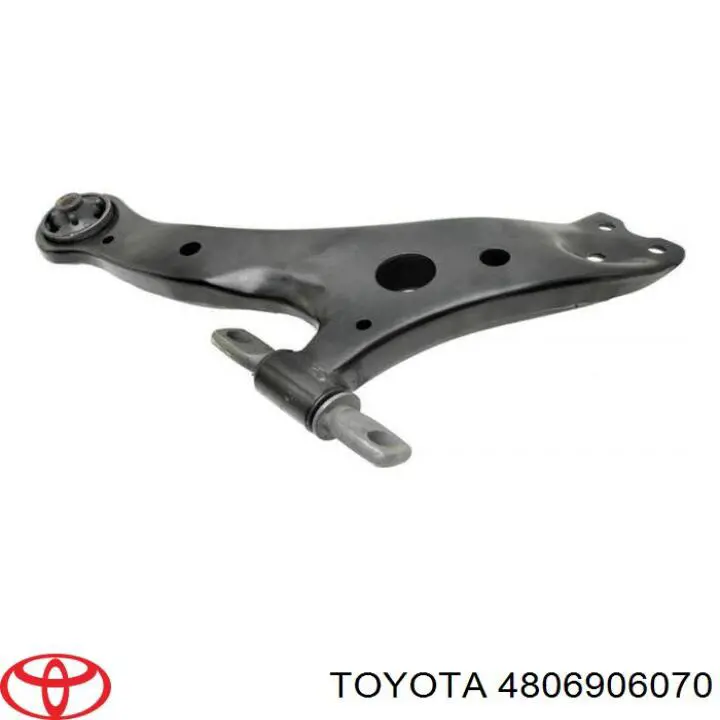 4806906070 Toyota barra oscilante, suspensión de ruedas delantera, inferior izquierda