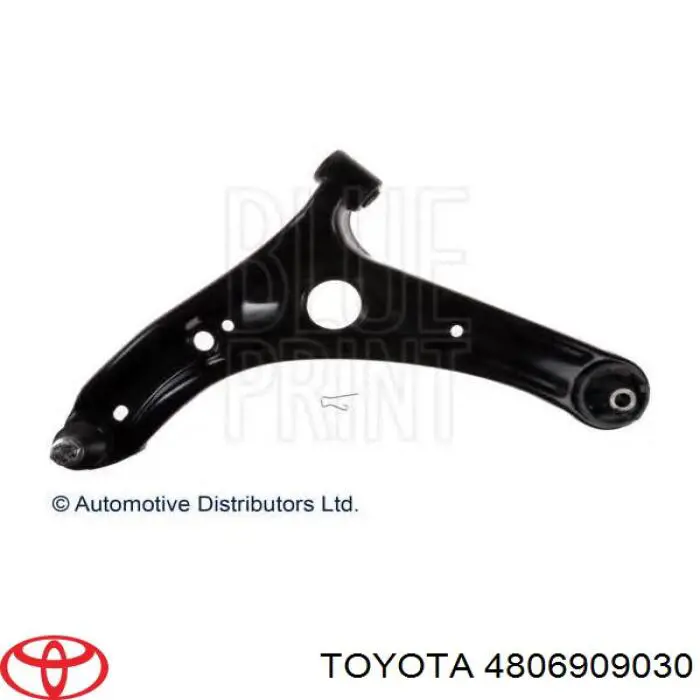 4806909030 Toyota barra oscilante, suspensión de ruedas delantera, inferior izquierda